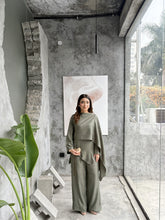 Serene Drape - Muted Olive Green