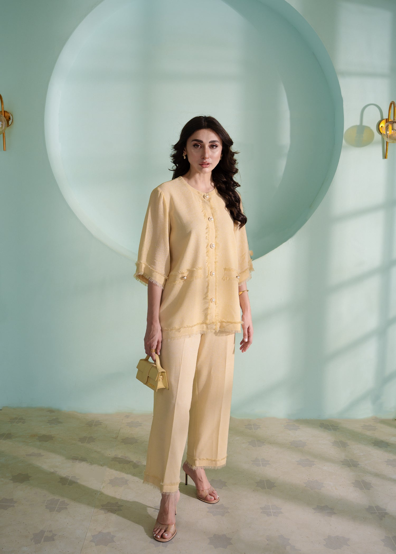 Buttercream Textured Co-ord Set
